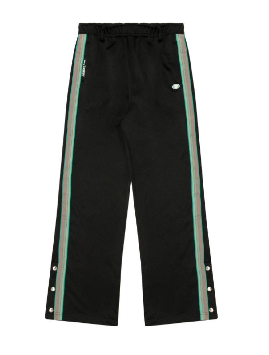 AAPE Moonface embroidered track pants AAPPTWB610XXMBKX