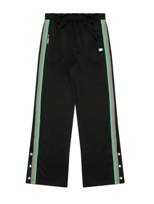 AAPE Moonface embroidered track pants AAPPTWB610XXMBKX