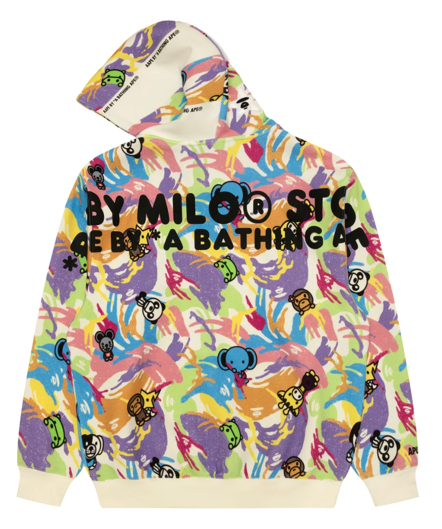 AAPE X Baby Milo 聯名款星星連帽衛衣9859