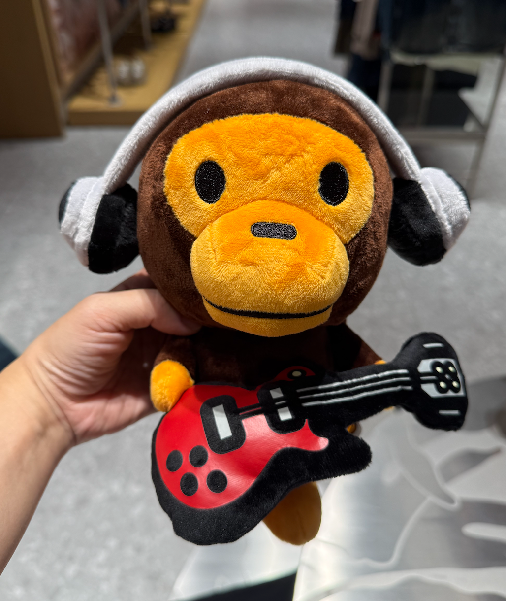 BABY MILO STORE 立體卡通搖滾小猴手機包斜挎包4556 0MXBGW4556XXR