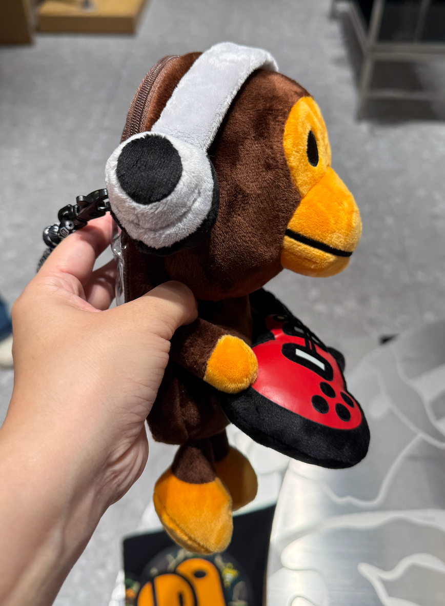 BABY MILO STORE 立體卡通搖滾小猴手機包斜挎包4556 0MXBGW4556XXR
