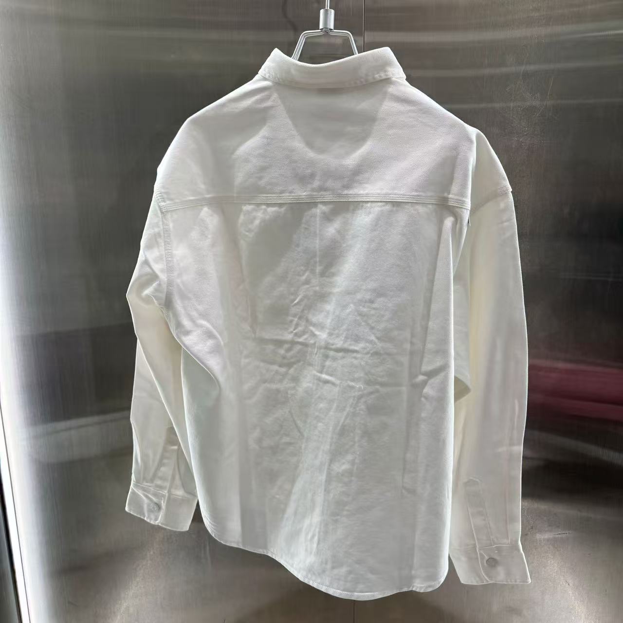 香港代購 專櫃正品 26春夏 Aape 男 AAPENOW 猿人小標徽章簡約舒適工裝長袖襯衫 8558