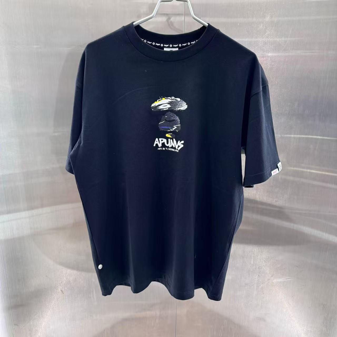 香港代購 專櫃正品 26春夏 Aape 男 AAPEUNVS 猿人迷彩塗鴉印花潮流舒適短袖T恤 1839