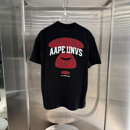 香港直郵 Aape 26秋冬 男 AAPEUNVS 迷彩猿人短袖T恤1975