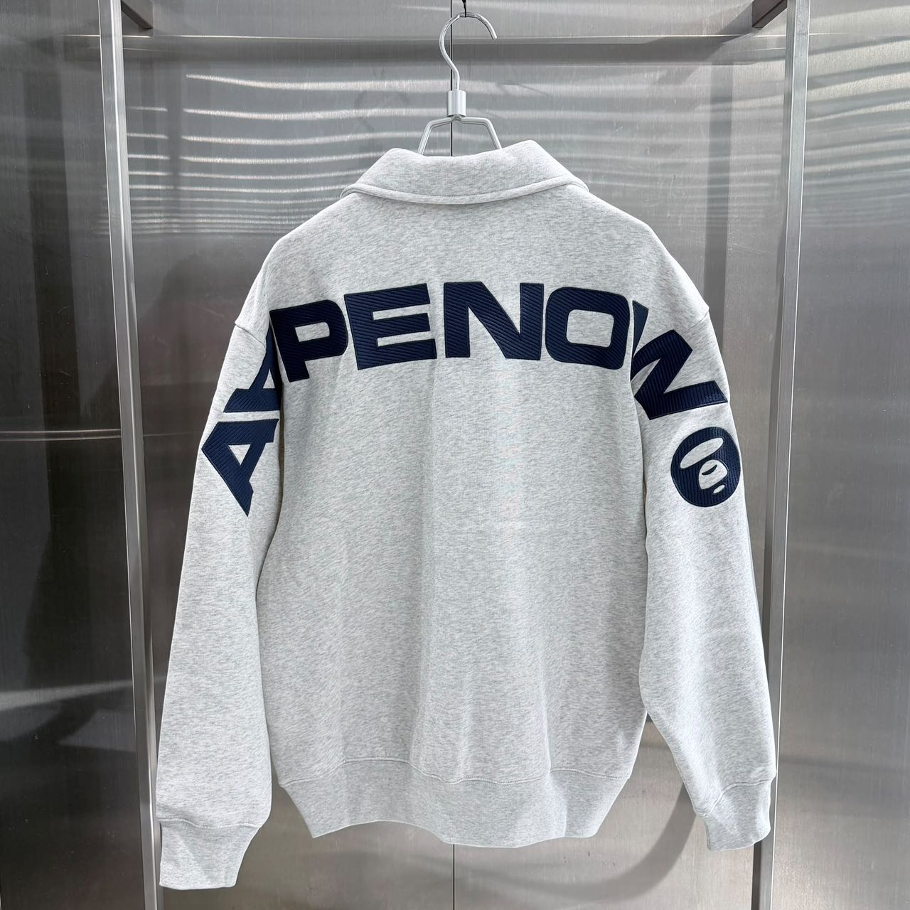 Aape 2026 秋冬 男裝 AAPENOW 半高領加絨衛衣 E371