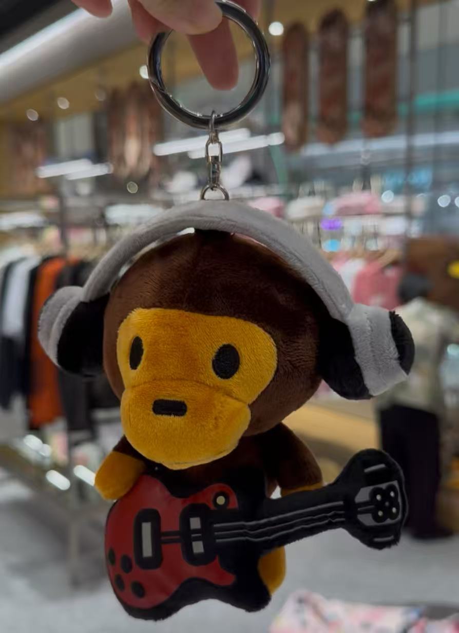 香港直郵 BABY MILO STORE 卡通搖滾小猴掛件鑰匙扣4597 0MXACW4597XXR