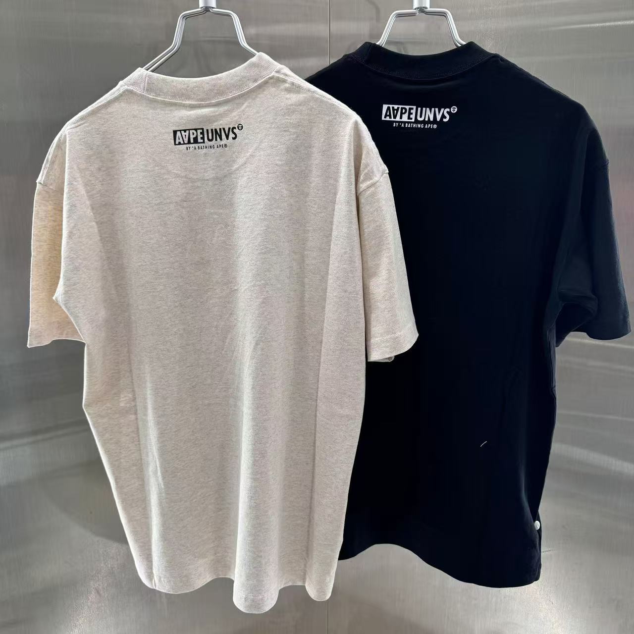 香港代購 專櫃正品 26春夏 Aape 男 AAPENOW 字母圓環猿人徽章印花舒適休閒短袖T恤1833