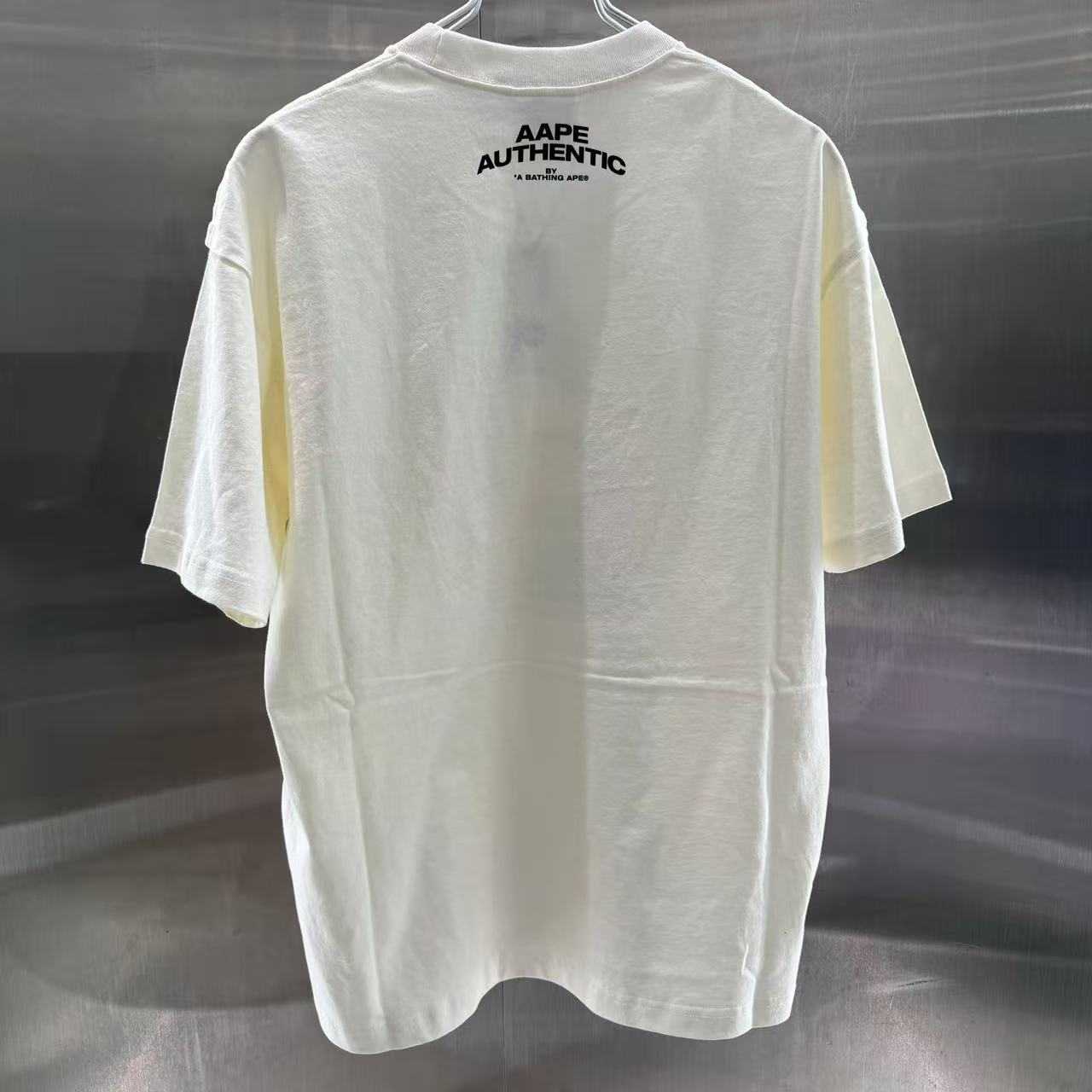 香港直郵 專櫃正品 Aape 男裝 26春夏圓環迷彩猿人印花潮流休閑短袖T恤1858