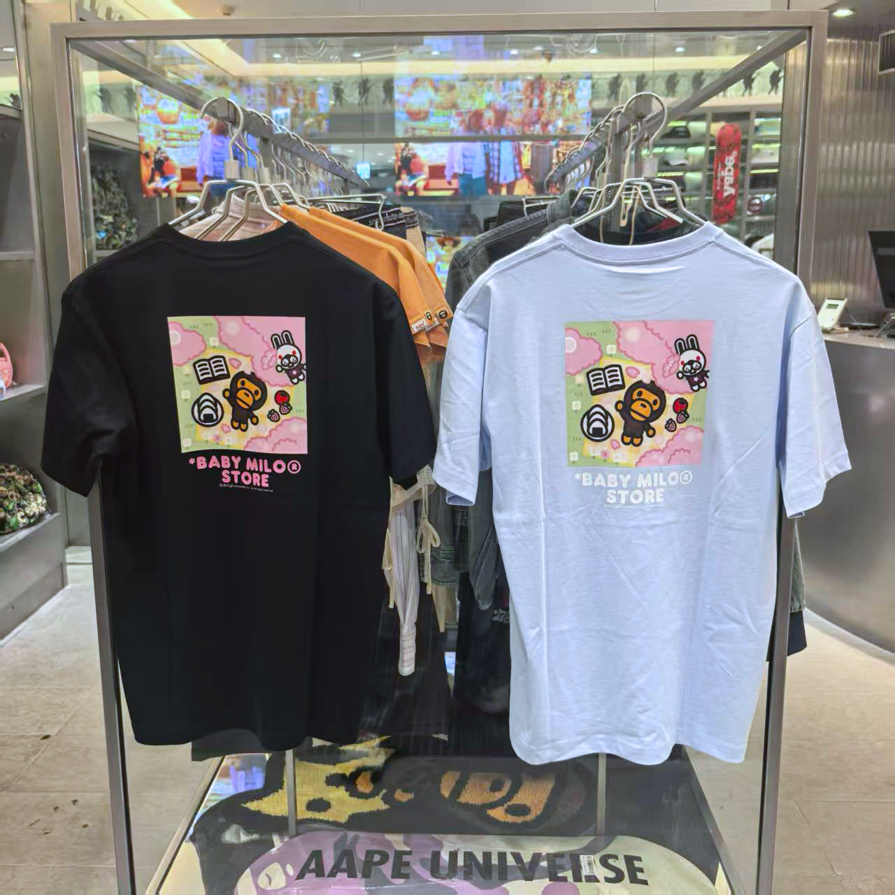 香港代購 專櫃正品 BABY MILO STORE 櫻花樹野餐小小花印章0463