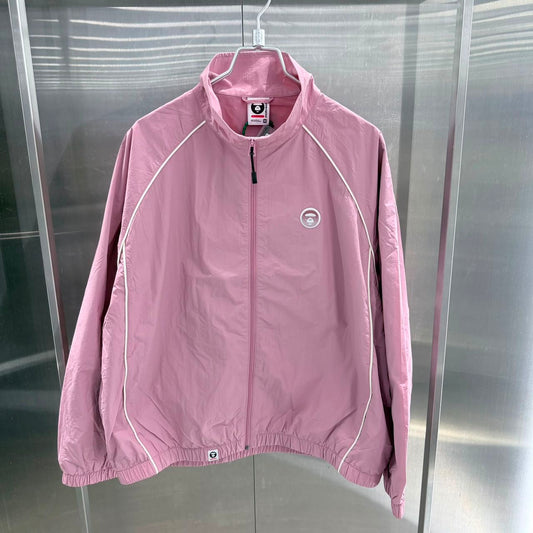 香港直郵 Aape 26秋冬 男 AAPENOW 半高領薄夾克外套7794