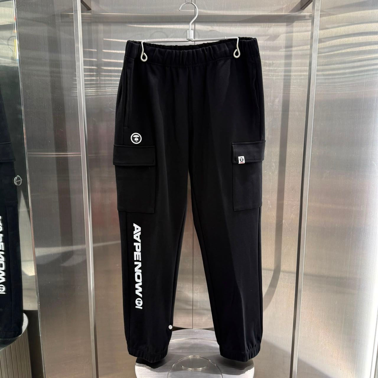 香港直郵 Aape 26秋冬 男 AAPENOW 小標徽章工裝衛褲D651