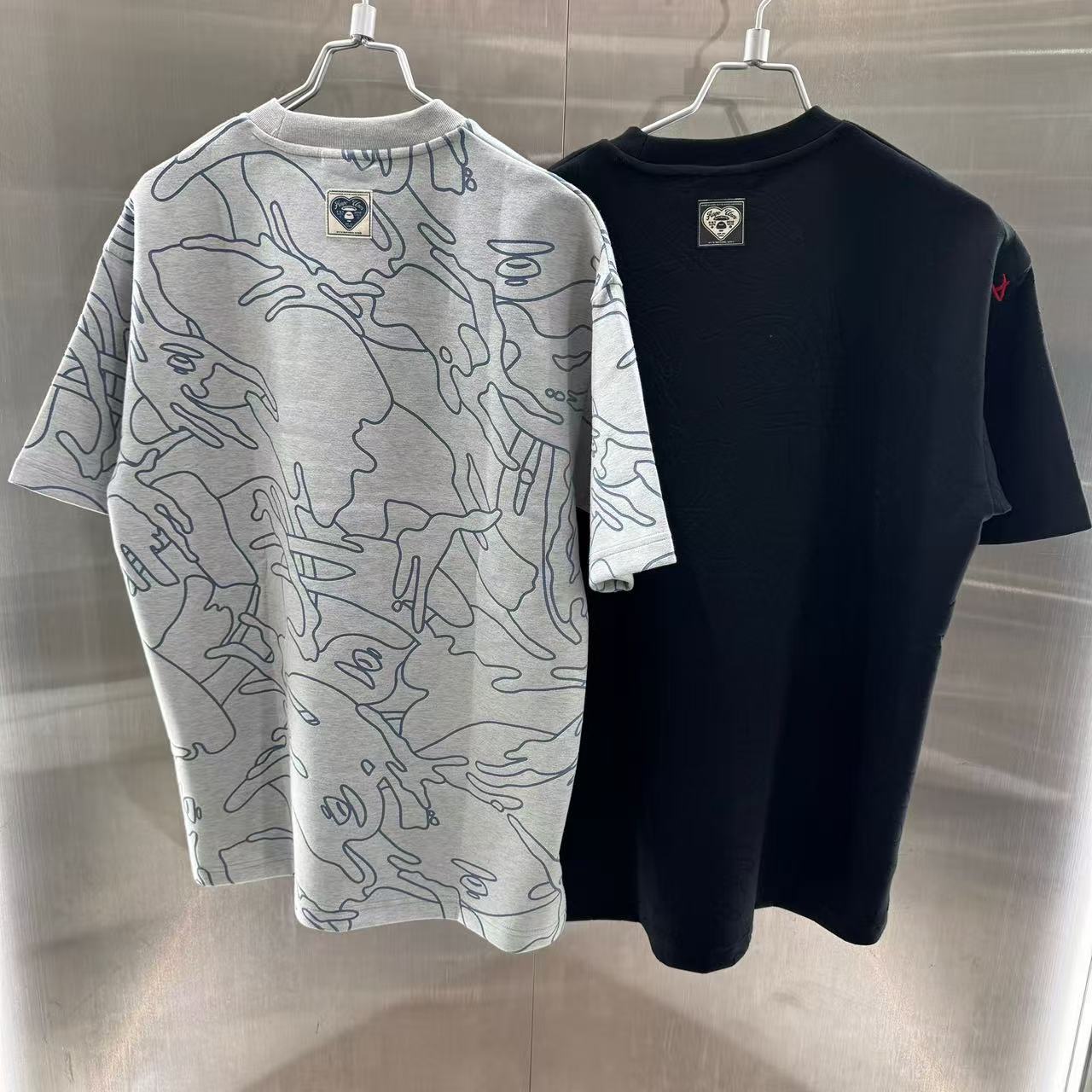 香港直郵 專櫃正品 Aape 26春夏 男 猿人字母刺繡休閑舒適短袖T恤1853
