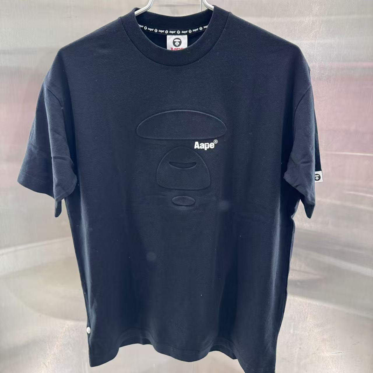 香港代購 專櫃正品 26春夏 Aape 男 AAPEUNVS 浮雕猿人印花潮流舒適休閒短袖T恤1836