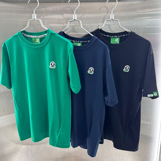 香港代購 專櫃正品 26春夏 Aape 男 AAPEUNION 運動系列匹克球猿人徽章舒適短袖T恤1927