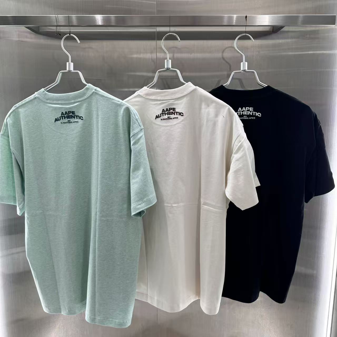 香港代購 專櫃正品 Aape 男裝 26春夏字母刺繡舒適簡約休閑圓領短袖T恤1847