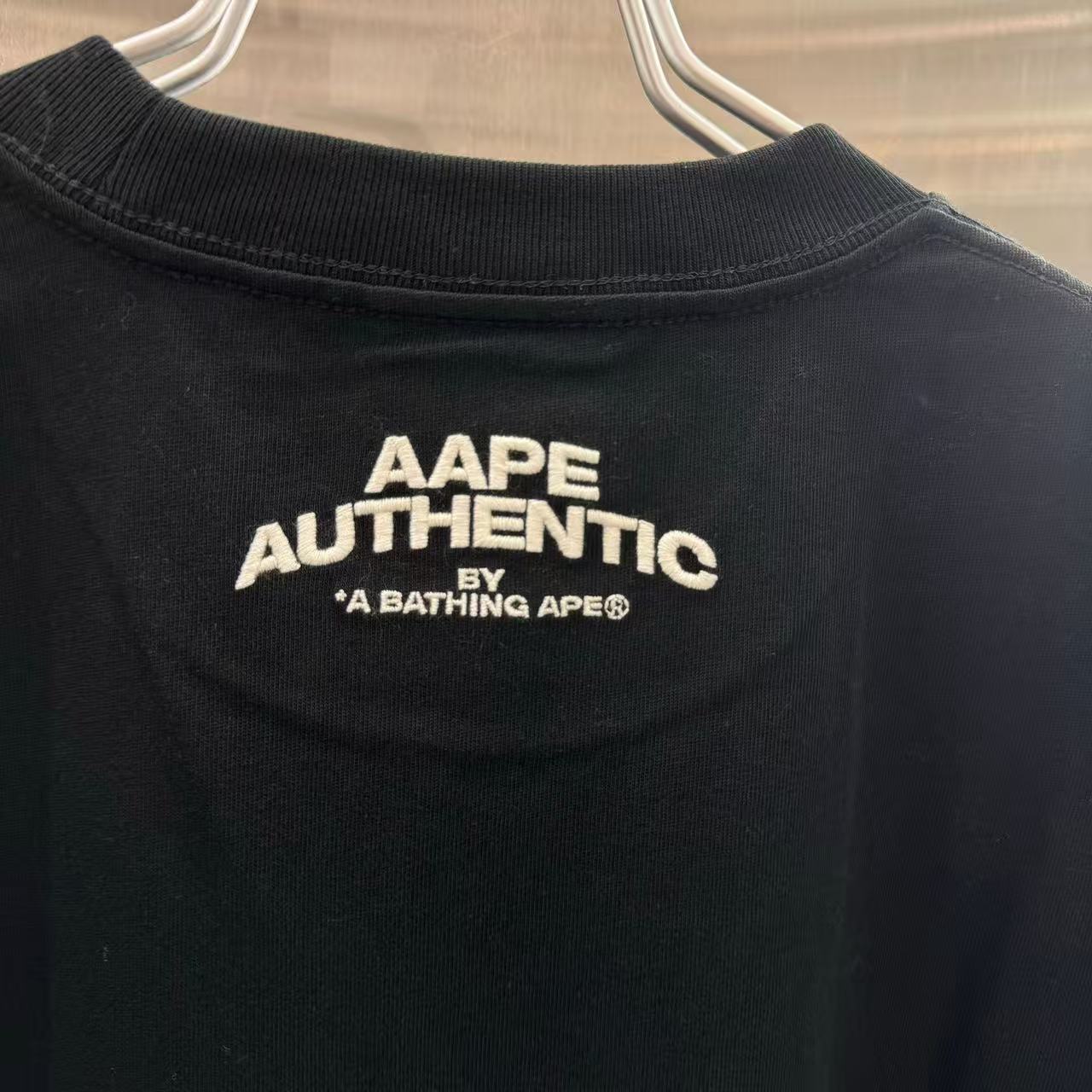 香港代購 專櫃正品 Aape 男裝 26春夏字母刺繡舒適簡約休閑圓領短袖T恤1847