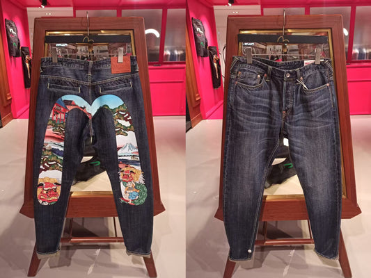 Evisu 牛仔褲 34碼
