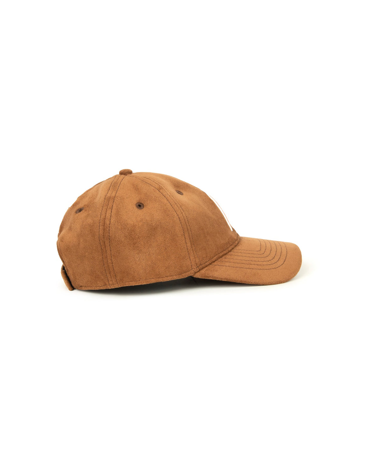 香港直郵 Aape 猿人字母刺繡仿麂皮棒球帽鴨舌帽5227 AAPCPM5227XAR
