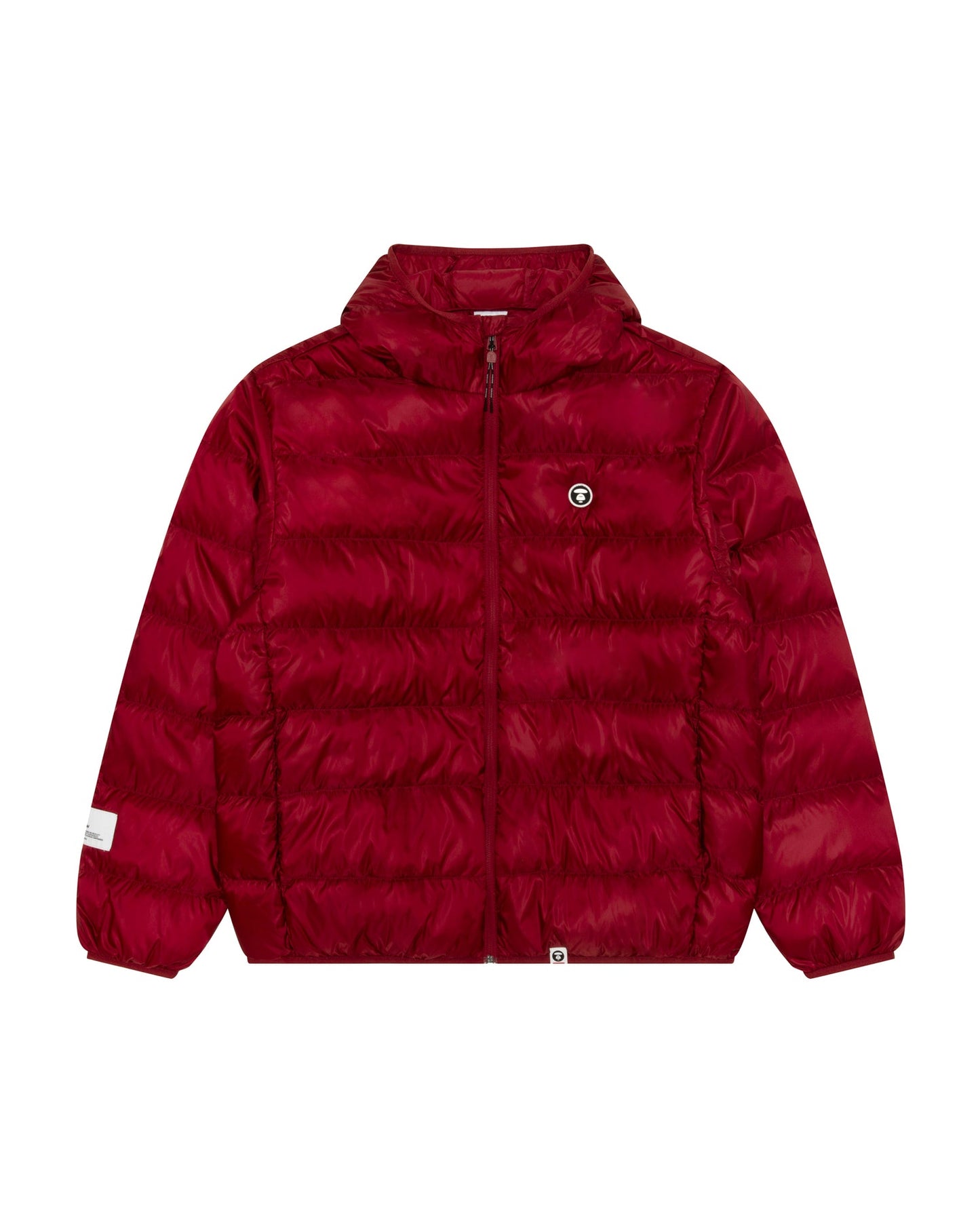 香港直郵 Aape 26秋冬 男裝小標徽章質感簡約潮流純色連帽羽絨服7785 AAPDNM7785XXR