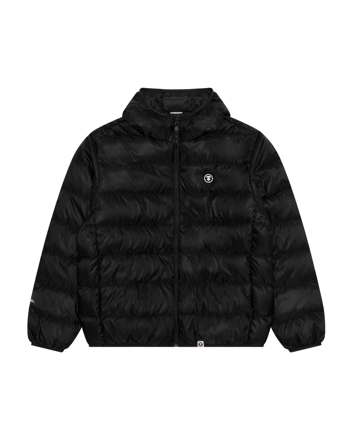 香港直郵 Aape 26秋冬 男裝小標徽章質感簡約潮流純色連帽羽絨服7785 AAPDNM7785XXR