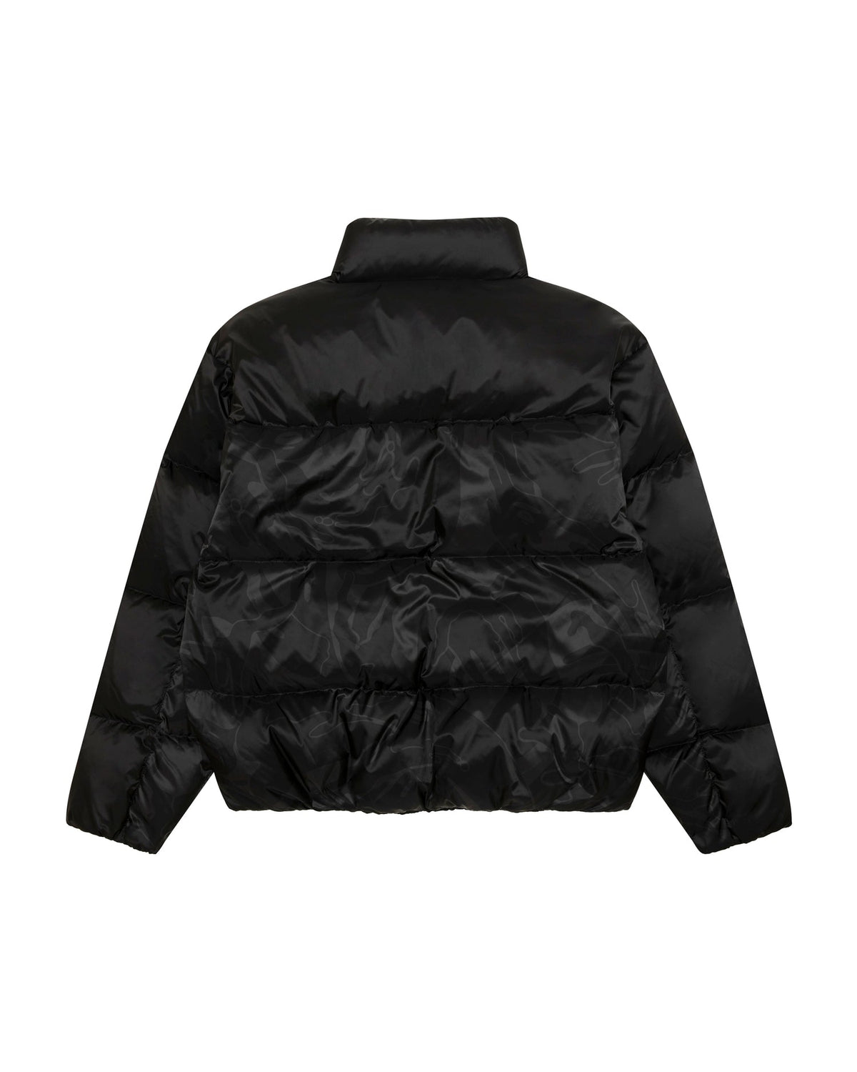 香港直郵 Aape 26秋冬 猿人徽章暗紋迷彩拼接立領羽絨服外套7788  AAPDNM7788XXR