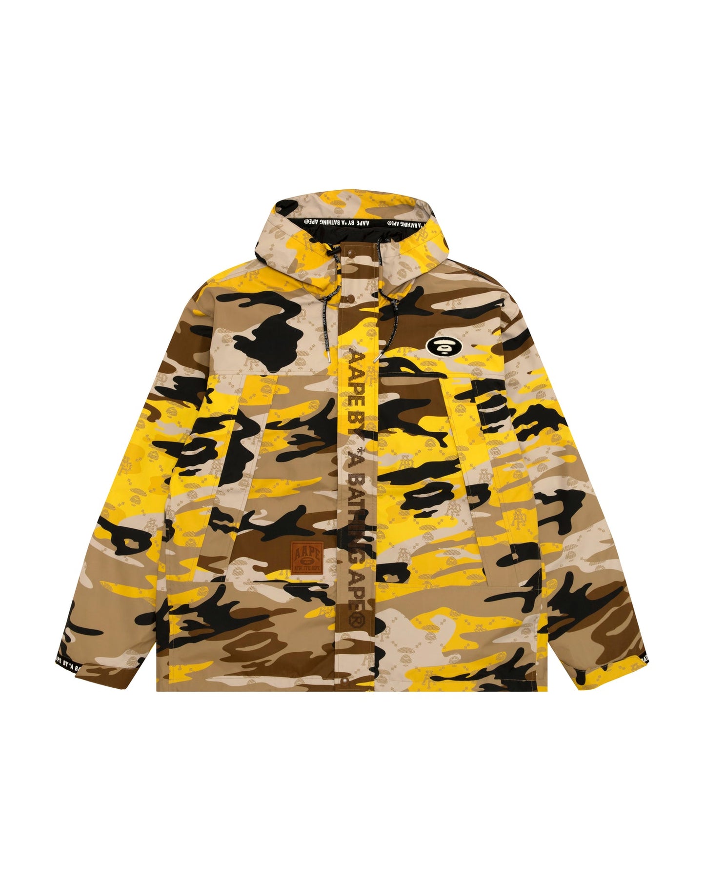 香港直郵 Aape 男装 26秋冬二合一可拆卸羽绒内胆迷彩冲锋衣外套7799 AAPDNM7799XAR