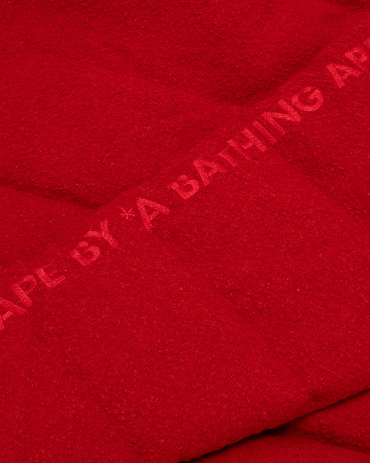 香港直郵 Aape 26秋冬 猿人刺繡徽章老花迷彩內襯羽絨服外套7800  AAPDNM7800XXR