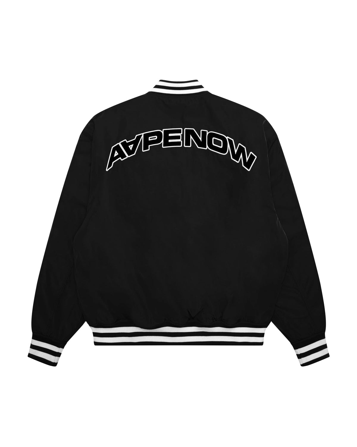 香港直郵 Aape 男裝 26秋冬毛巾繡猿人徽章棒球服夾克外套7793  AAPJKM7793XXR
