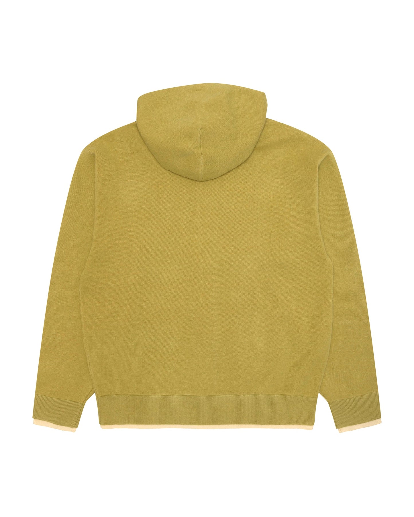 香港直郵 Aape 男装 26秋冬牙刷绣徽章假两件连帽拉链针织衫D387 AAPKNMD387XXR