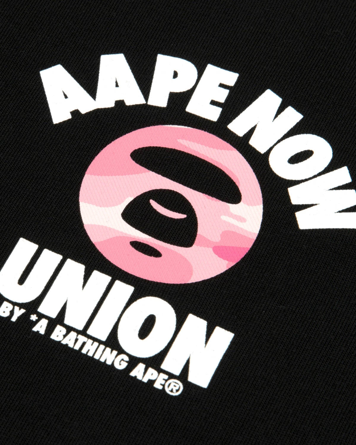 香港直郵 Aape 26秋冬  迷彩猿人字母经典潮流舒适长袖T恤10027 AAPLTM10027XR