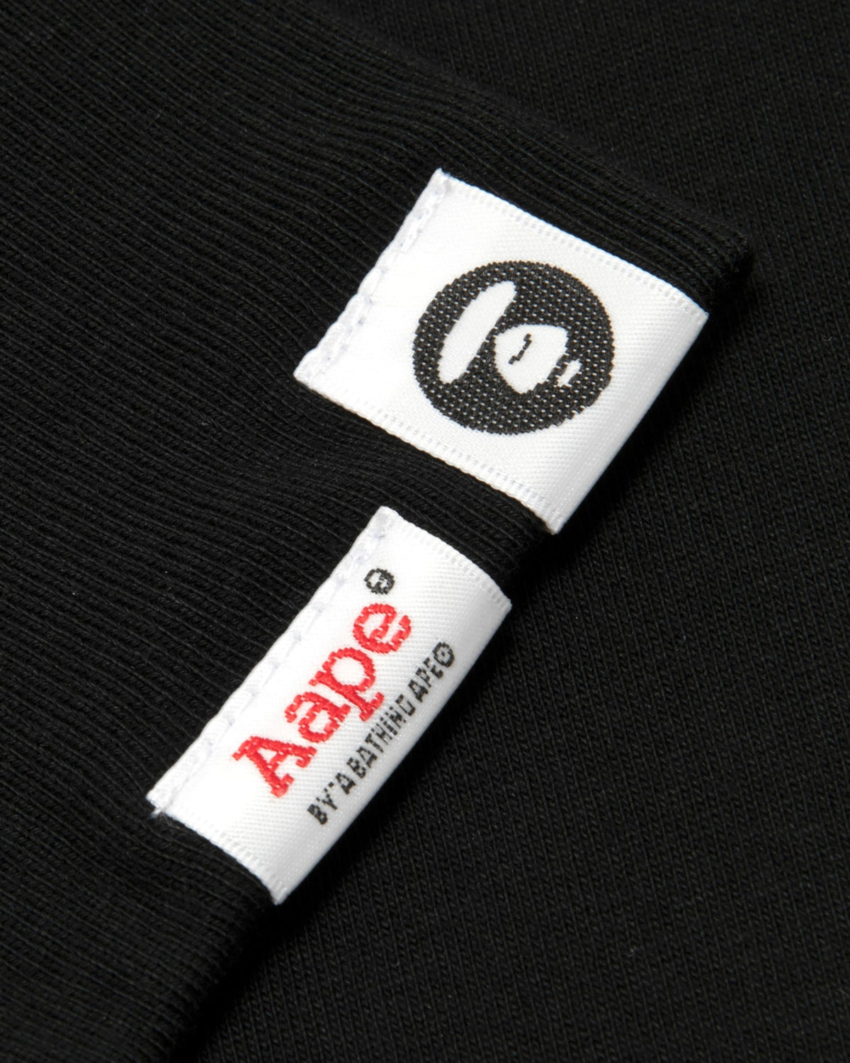 香港直郵 Aape 26秋冬  迷彩猿人字母经典潮流舒适长袖T恤10027 AAPLTM10027XR