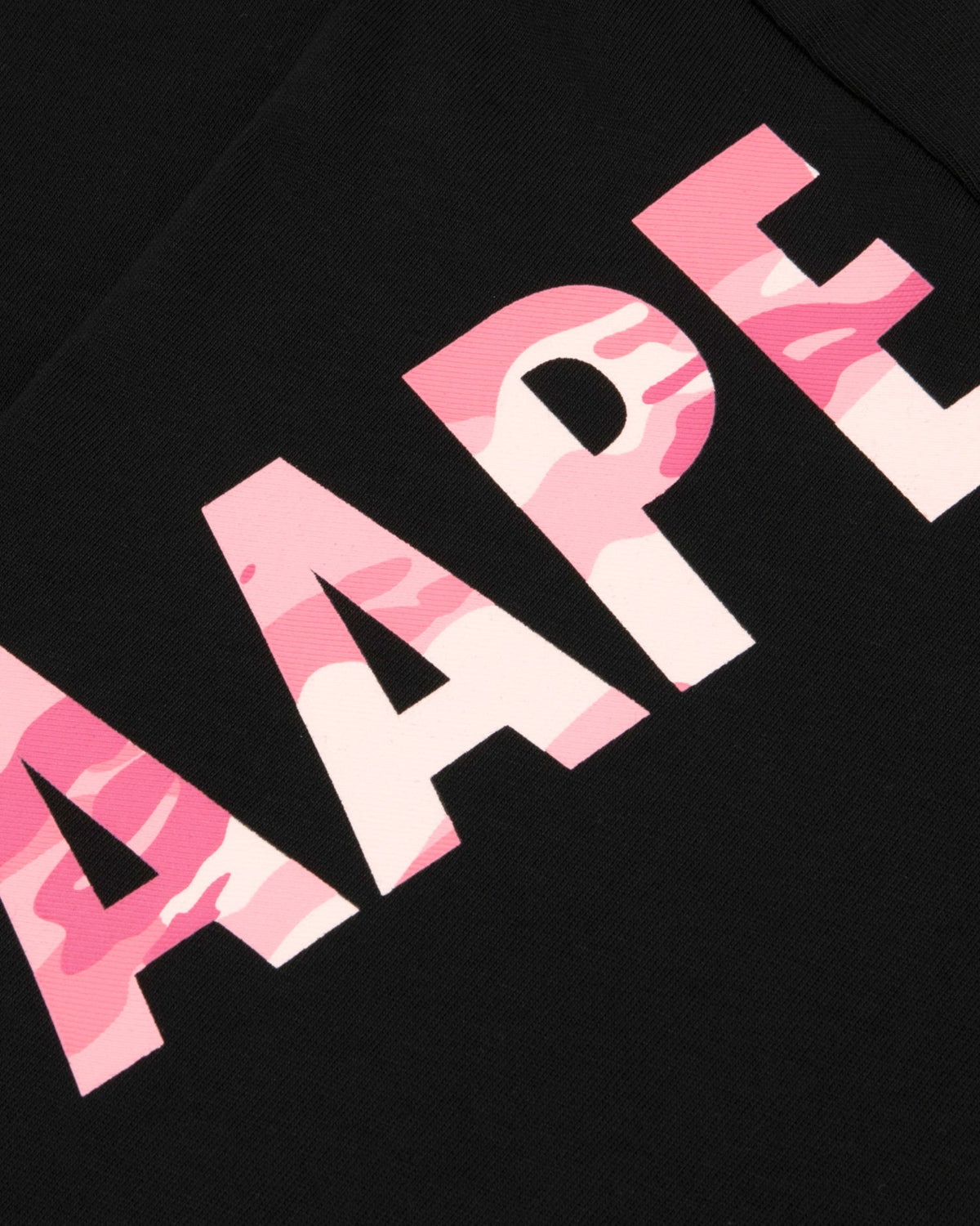 Aape 男裝 26秋冬迷彩猿人字母經典潮流舒適長袖T恤10028 AAPLTM10028XR