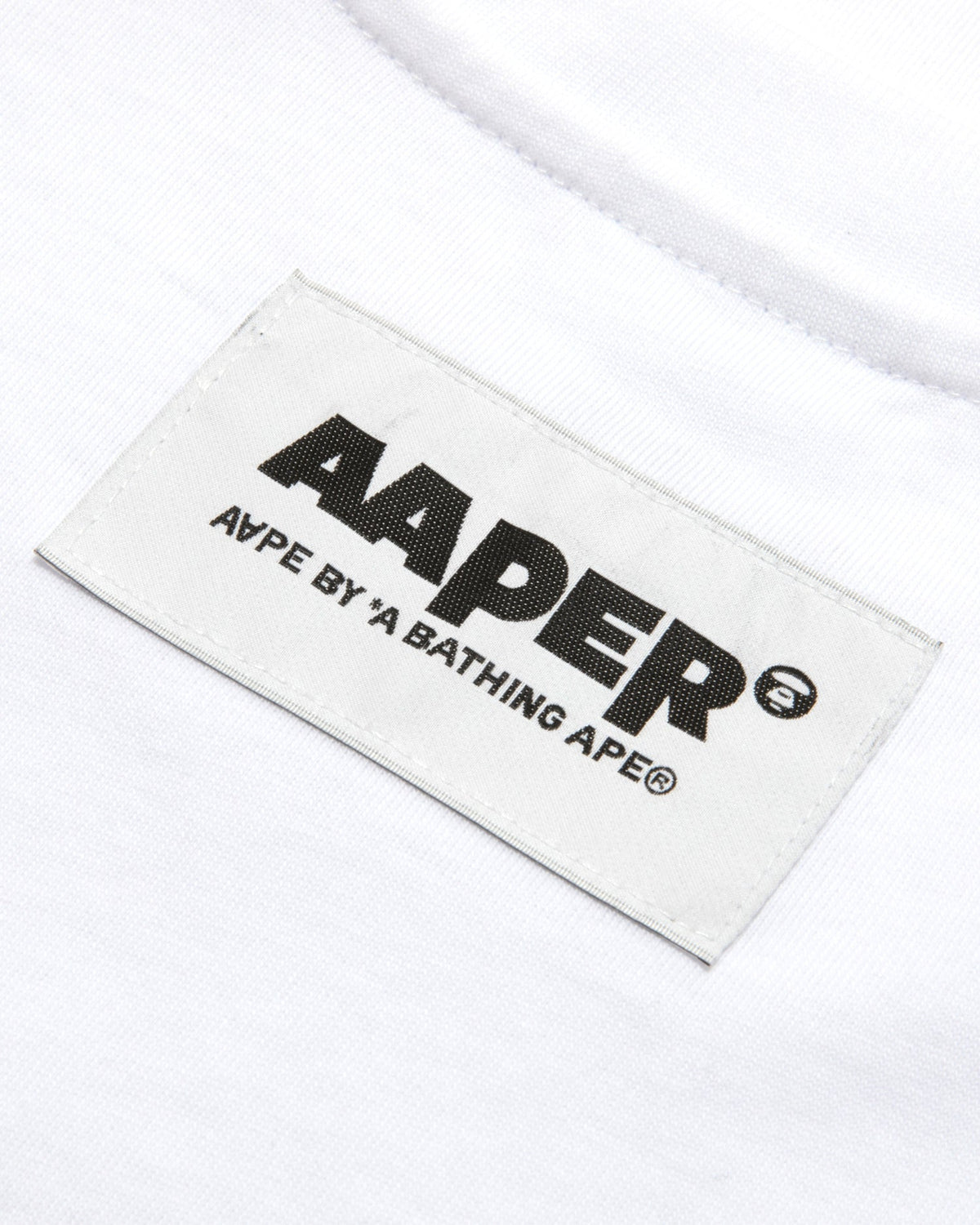 香港直郵 男裝 Aape 26秋冬 猿人軍團趣味日繫插畫印花長袖T恤10173 AAPLTM10173XR