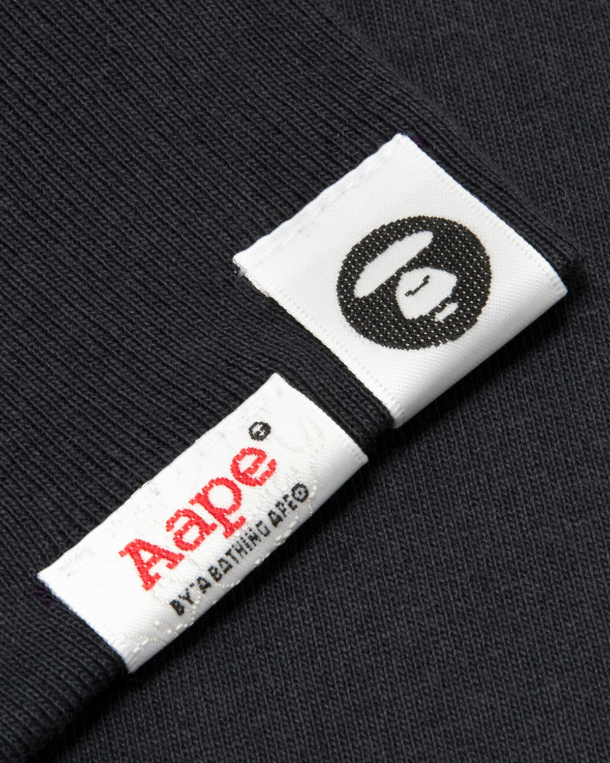 香港直郵 Aape 男裝 26秋冬美式恐怖風喪屍猿人印花潮流長袖T恤1965  AAPLTM1965XXR