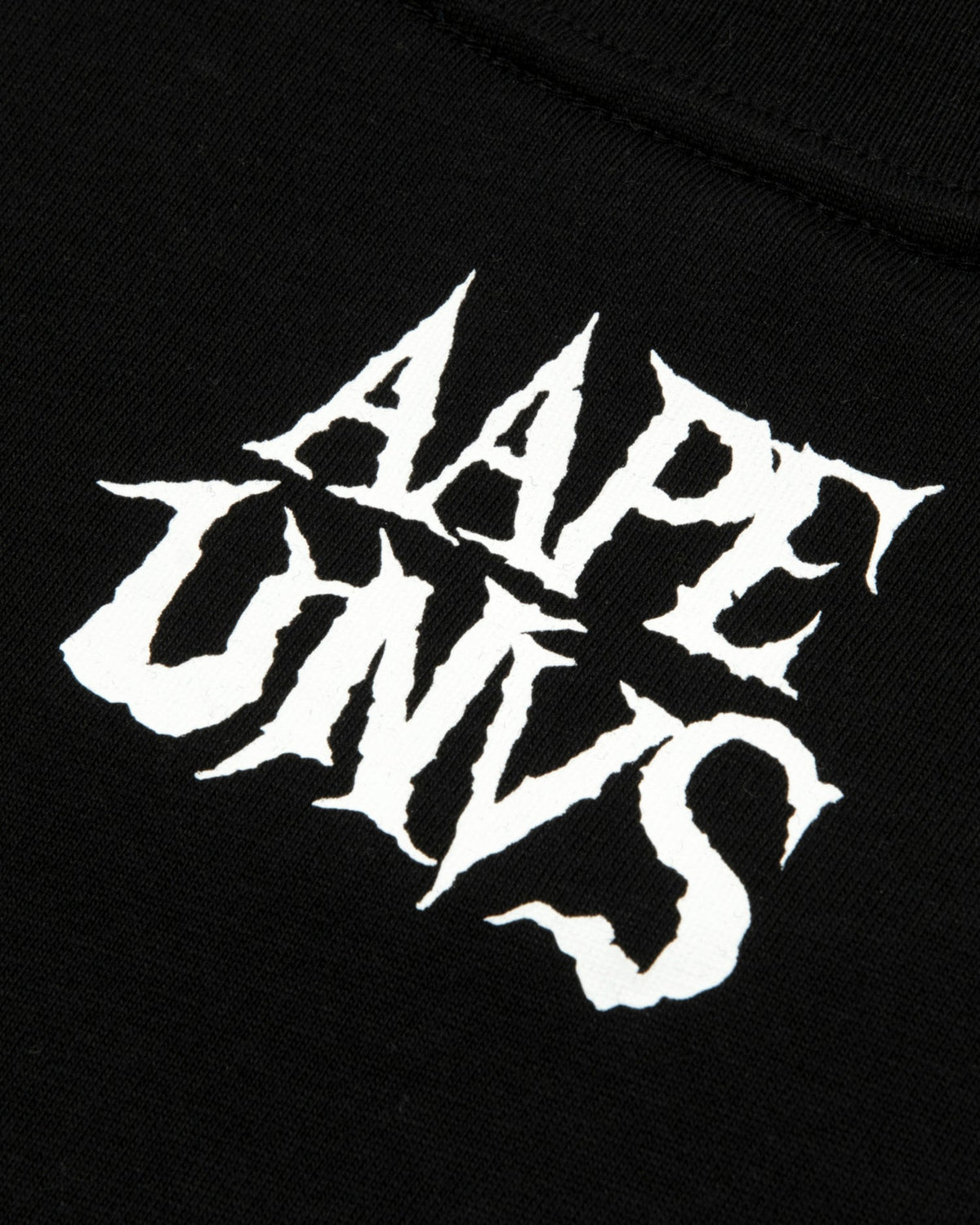 香港直郵 Aape 男装 26秋冬撞色迷彩猿人印花街头潮流长袖T恤1966 AAPLTM1966XXR