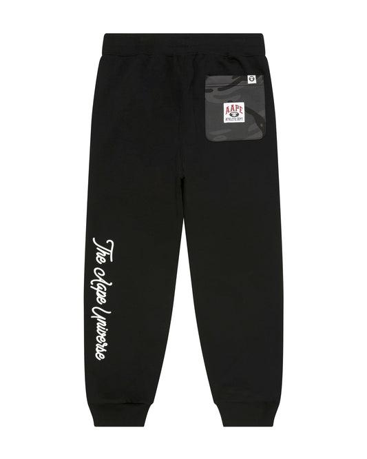 香港直郵 Aape 男裝 26秋冬 猿人刺繡迷彩口袋潮流薄絨束腳褲C644 AAPPTMC644XXR