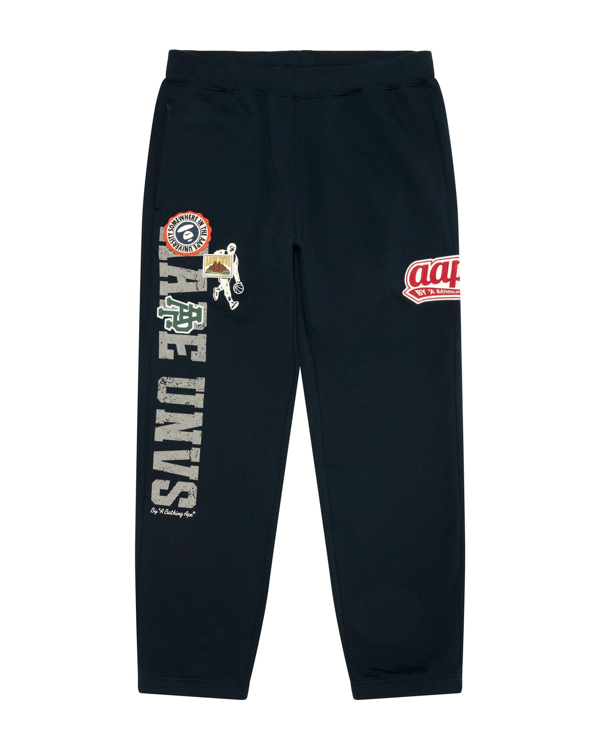 香港直郵 Aape 男裝 26秋冬刺繡章猿人籃球迷彩口袋加絨衛褲D662 AAPPTMD662XXR