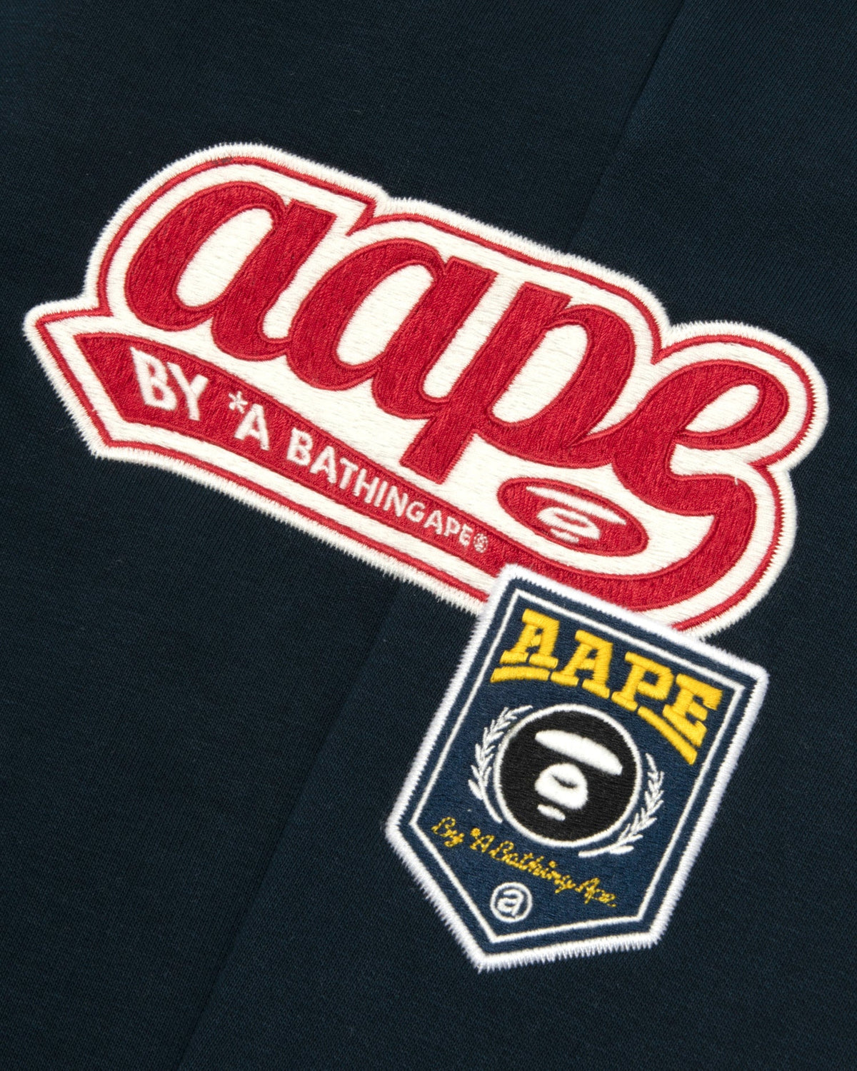 香港直郵 Aape 男裝 26秋冬刺繡章猿人籃球迷彩口袋加絨衛褲D662 AAPPTMD662XXR