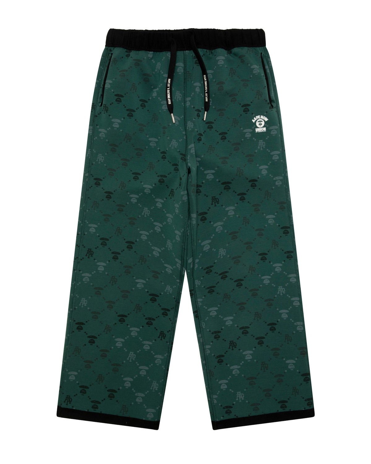 香港直郵 Aape 男裝 26秋冬雙麵穿老花猿人迷彩純色休閒衛褲D666 AAPPTMD666XXR