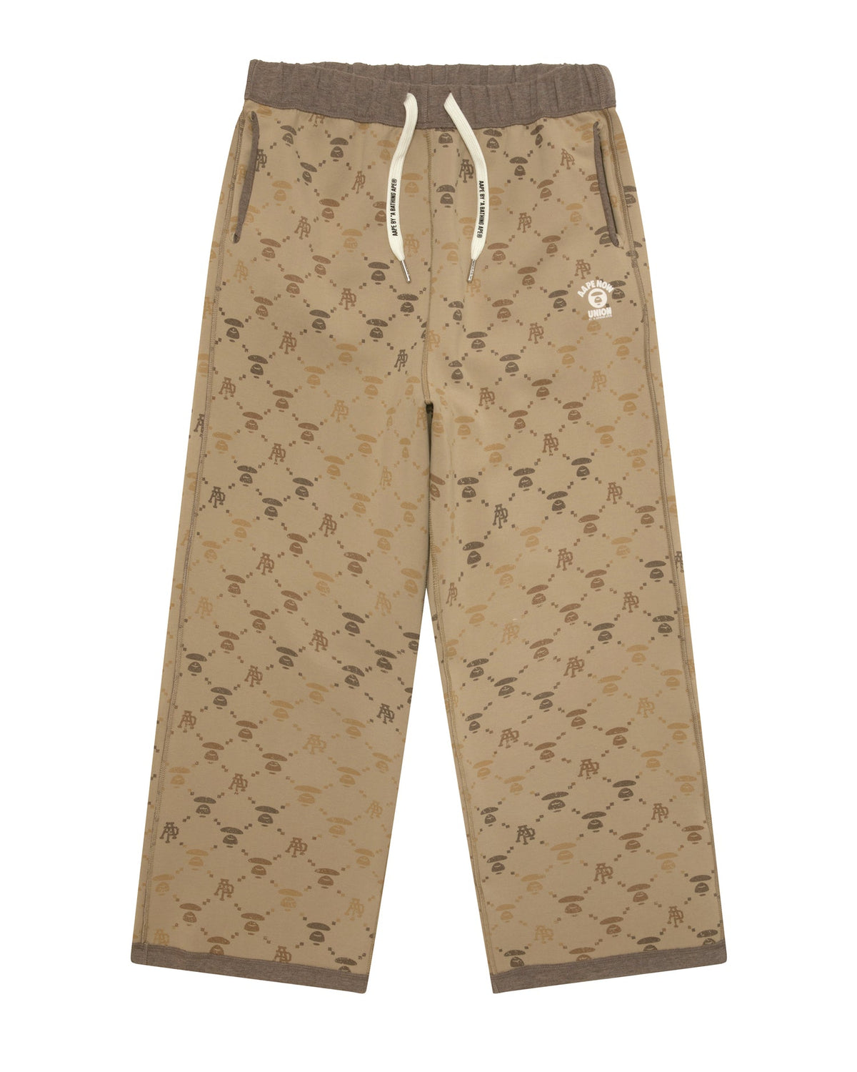 香港直郵 Aape 男裝 26秋冬雙麵穿老花猿人迷彩純色休閒衛褲D666 AAPPTMD666XXR