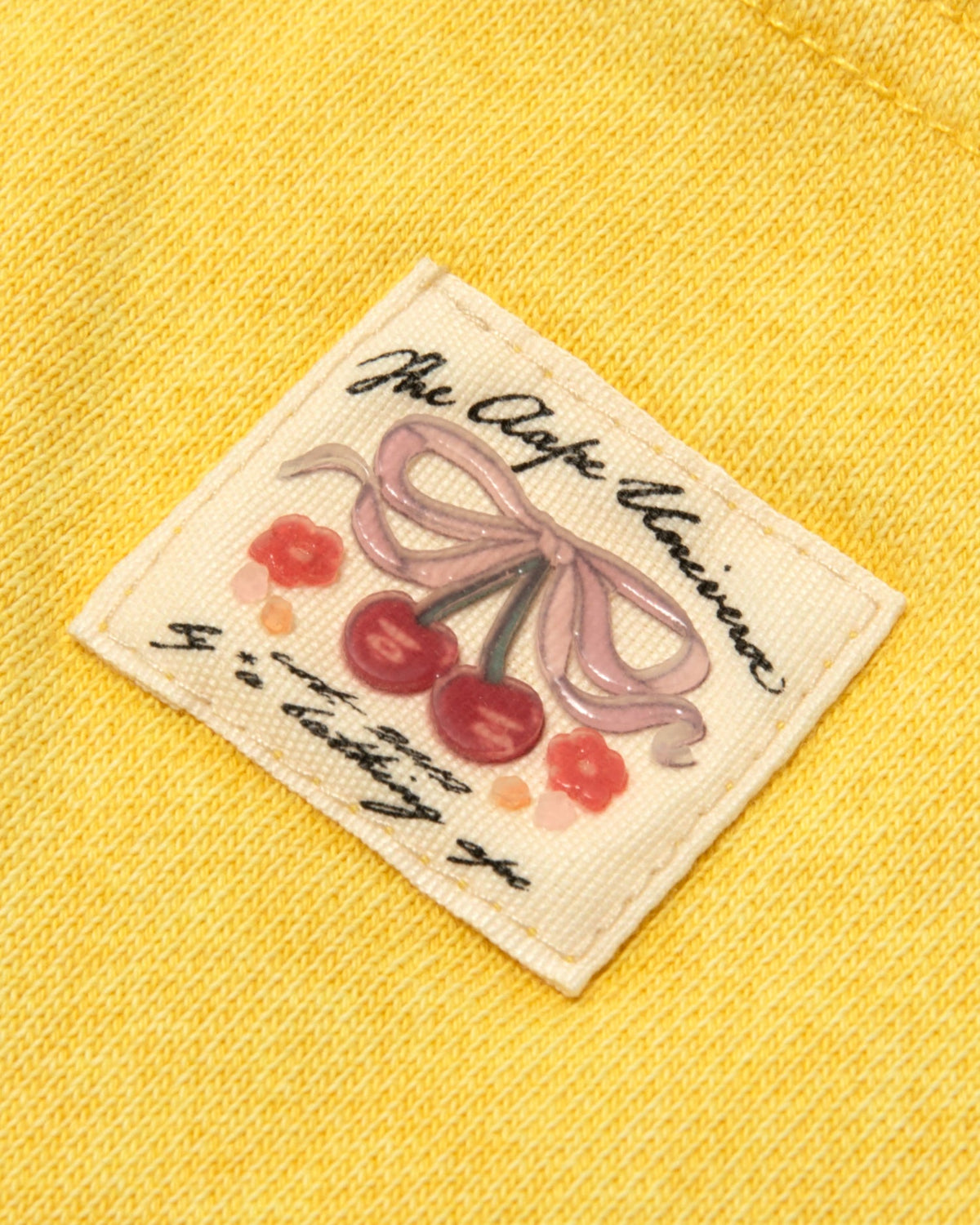 香港直郵 Aape 女裝 26秋冬水洗做舊花卉印花加絨針織休閒褲D676 AAPPTWD676XXR