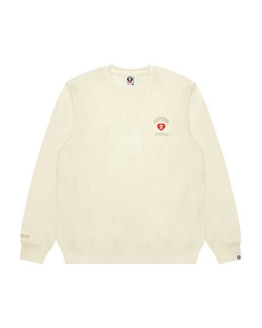 香港直郵 Aape 25秋冬 男 AAPE AAPENOW heart moonface sweatshirt C357