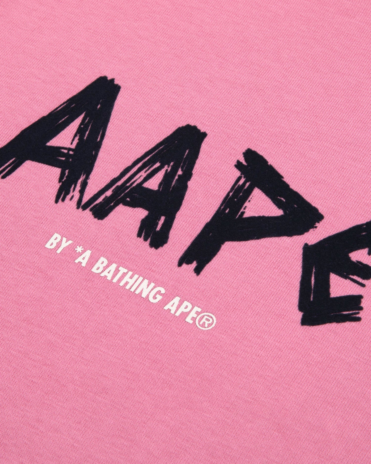 香港直郵 Aape 男裝 26秋冬鐵絲網字母印花寬鬆加絨休閒圓領衛衣E301 AAPSWME301XXR