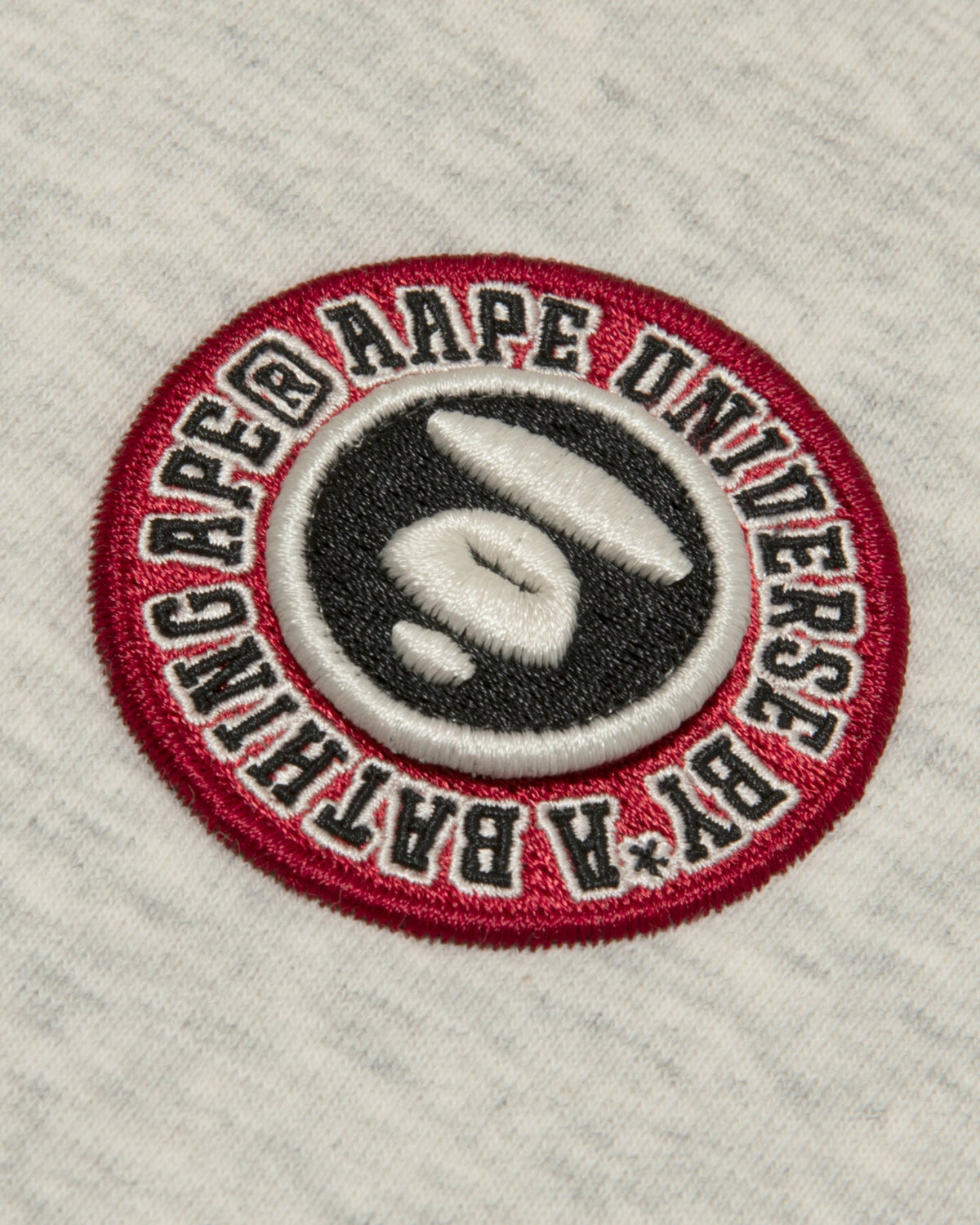 香港直郵 Aape 男装 26秋冬学院风插肩拼色连帽拉链加绒卫衣E316 AAPSWME316XXR