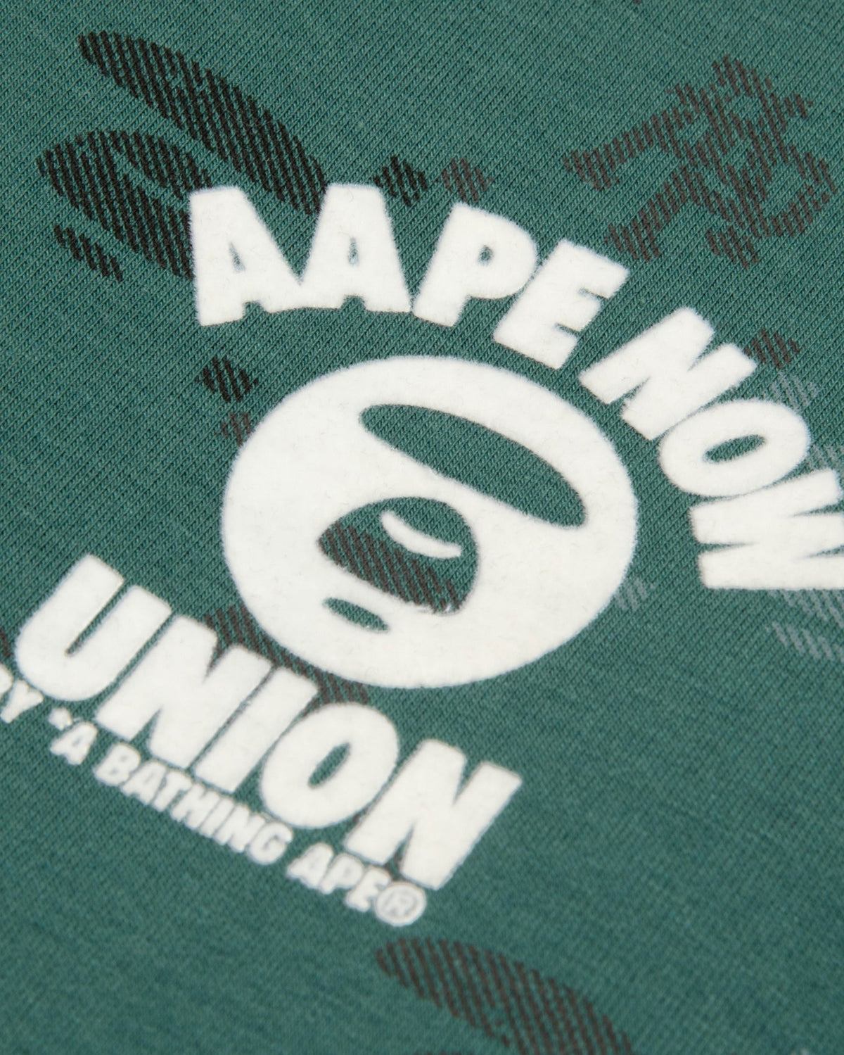 香港直郵 Aape 男裝 26秋冬雙面穿老花猿人迷彩純色衛衣外套E317 AAPSWME317XXR