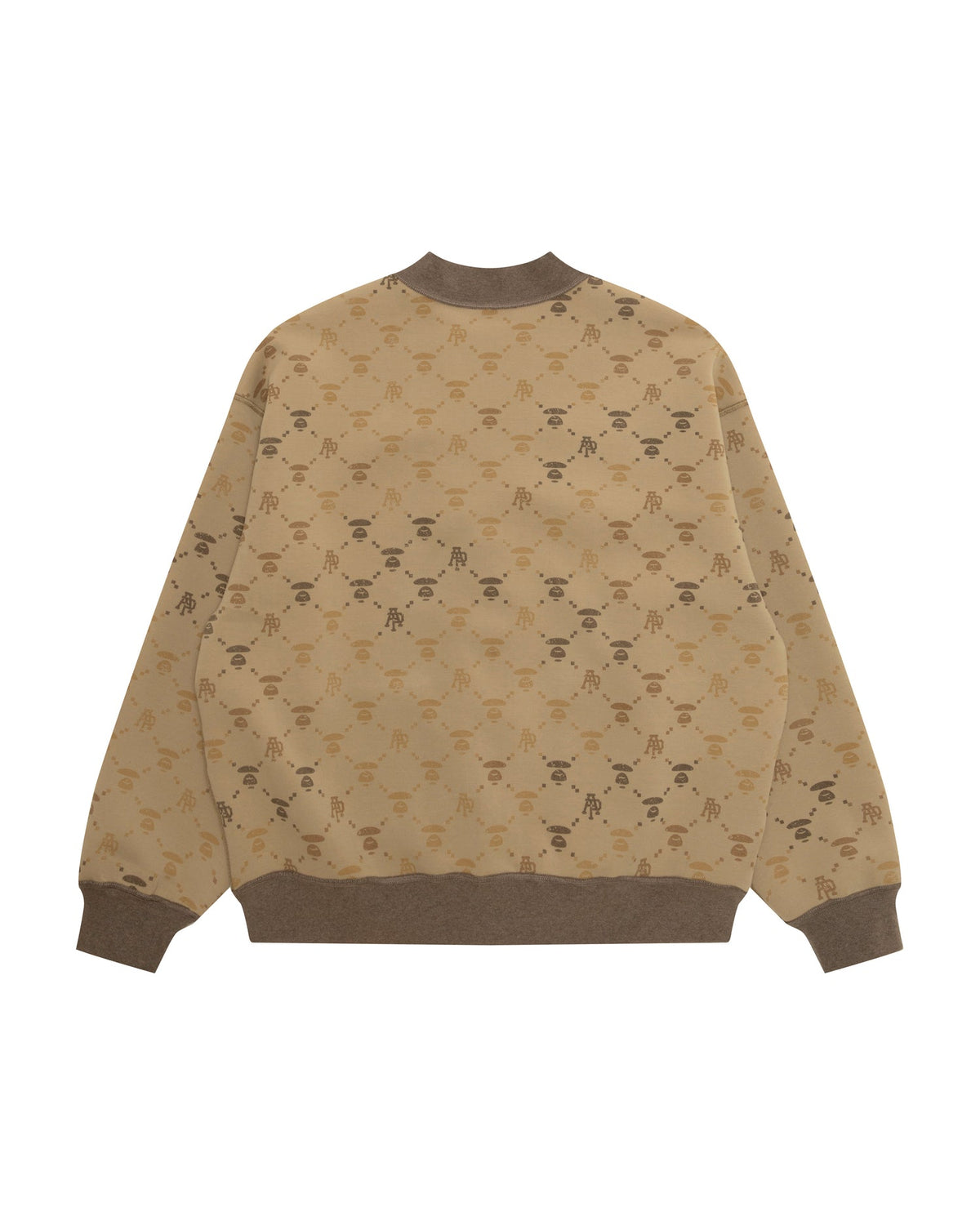 香港直郵 Aape 男裝 26秋冬雙面穿老花猿人迷彩純色衛衣外套E317 AAPSWME317XXR
