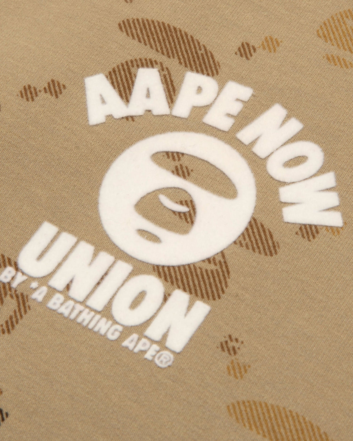 香港直郵 Aape 男裝 26秋冬雙面穿老花猿人迷彩純色衛衣外套E317 AAPSWME317XXR
