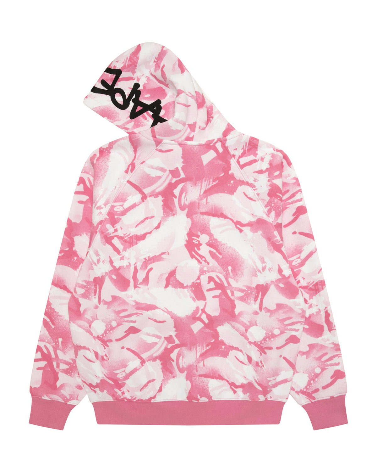 香港直郵 Aape 26秋冬 猿人徽章迷彩滿印加絨拉鏈連帽衛衣E321 AAPSWME321XXR