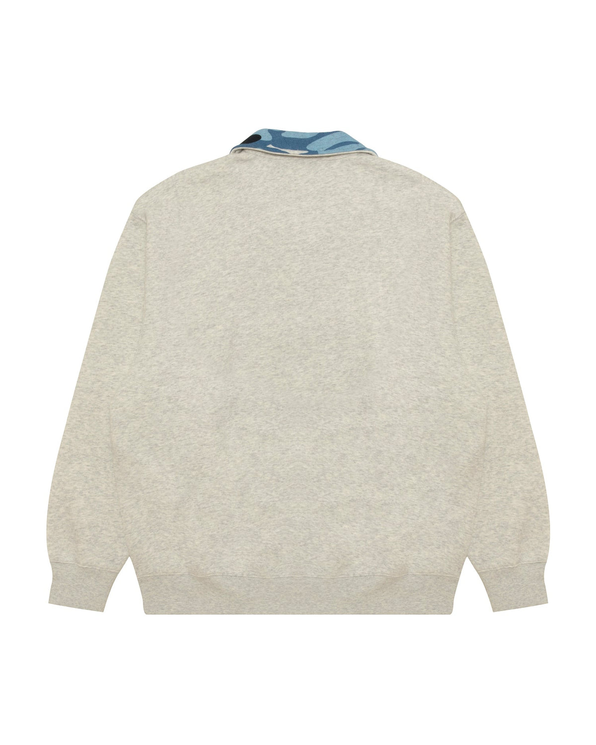 香港直邮 Aape 26秋冬 AAPENOW 迷彩領半拉鍊衛衣 E372 AAPSWME372XAR