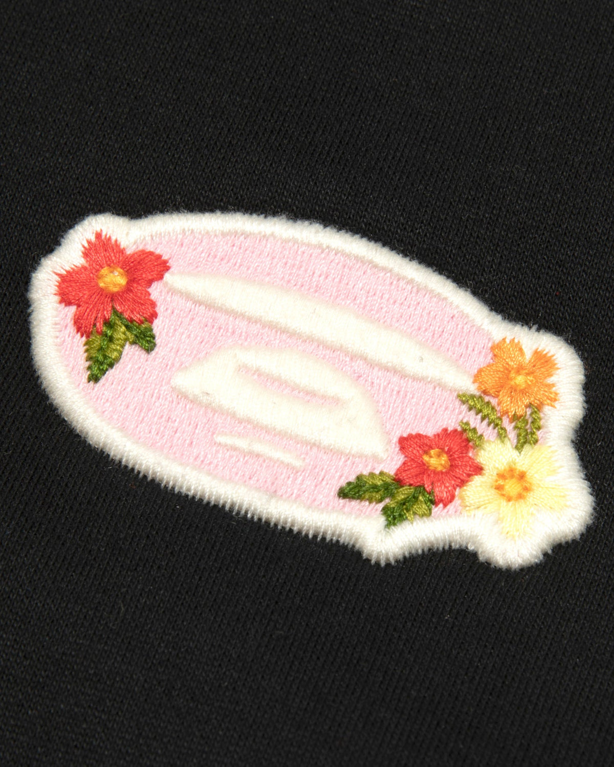 香港直郵 Aape 女裝 26秋冬花卉刺繡星星猿人短款加絨連帽衛衣E355 AAPSWWE355XXR